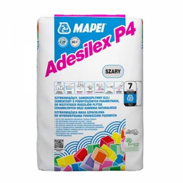Mapei Adesilex P4 szürke ragasztóhabarcs - 25 kg