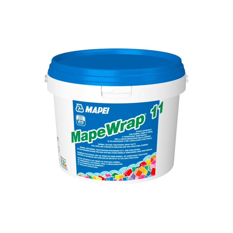 Mapei Mapewrap 11 kétkomponensű betonfelület kiegyenlítő habarcs - 6 kg