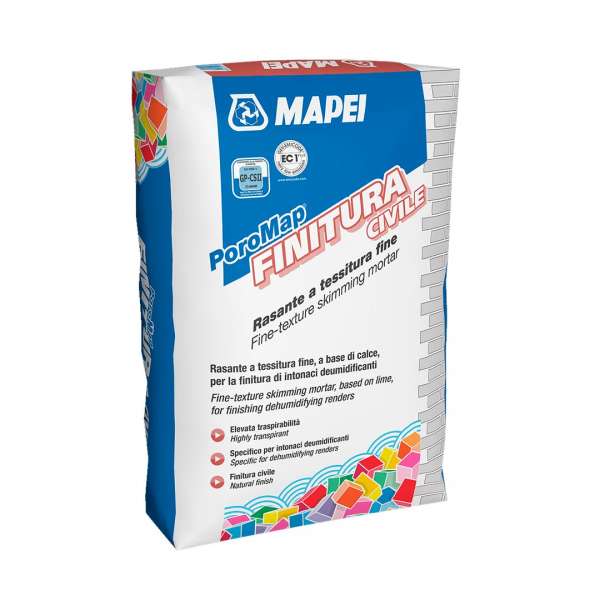 Mapei Poromap Finitura szárítóhabarcs - 25 kg