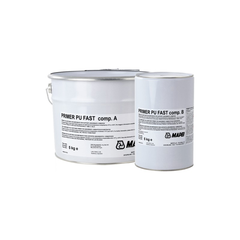 Mapei Primer PU Fast kétkomponensű poliuretán alapozó - 10 kg