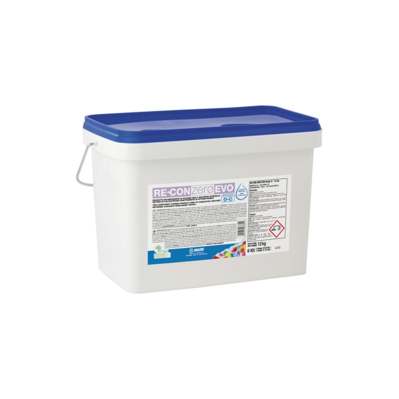 Mapei Re-Con Zero EVO Kétkomponensű por alakú termék 12 kg (6 x 2 kg)