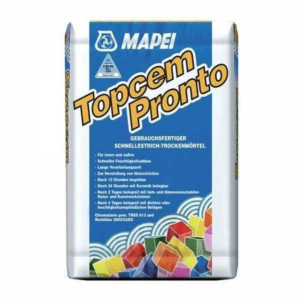 Mapei Topcem Pronto felhasználásra kész szárazhabarcs - 25 kg
