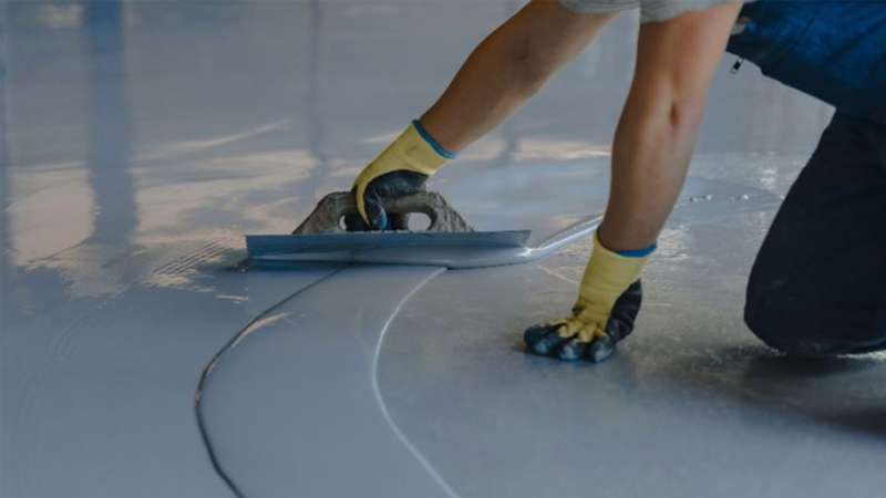 Profi megoldás garázspadló kivitelezéshez Mapei Mapecoat TNS Color bevonattal