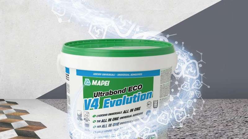 Mapei Ultrabond ECO V4 Evolution, az univerzális melegburkolati ragasztó
